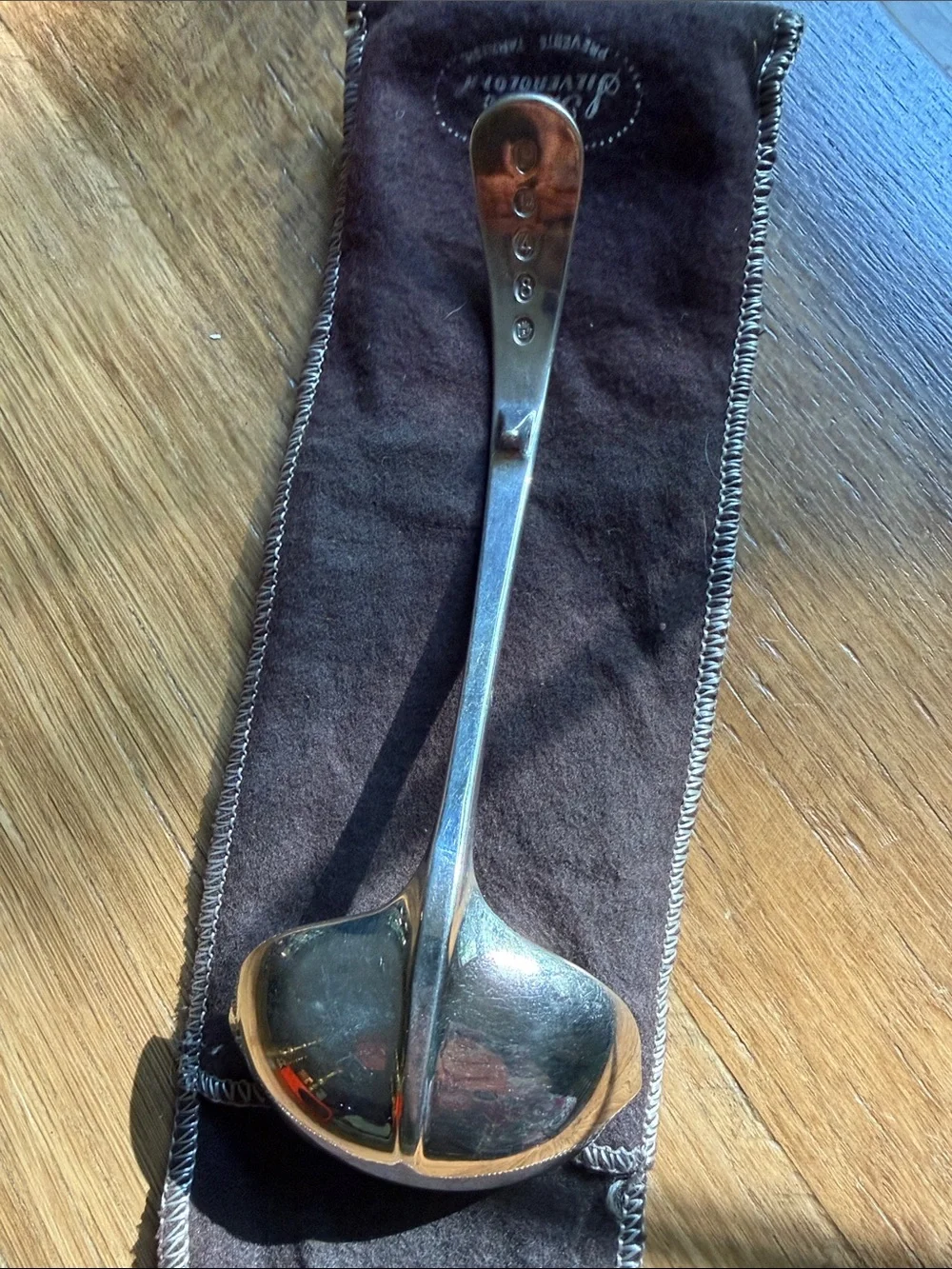 Gerity Silver-Plate Gravy Spoon-Ladle
